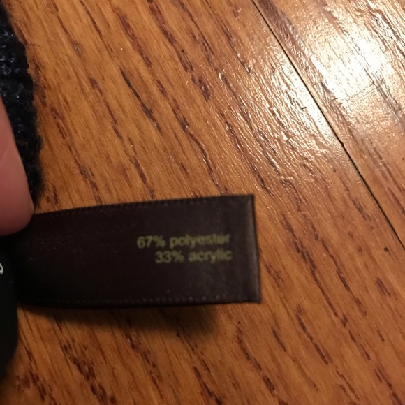 Navy Sweater with delicate sequins - Picture 3 of 3